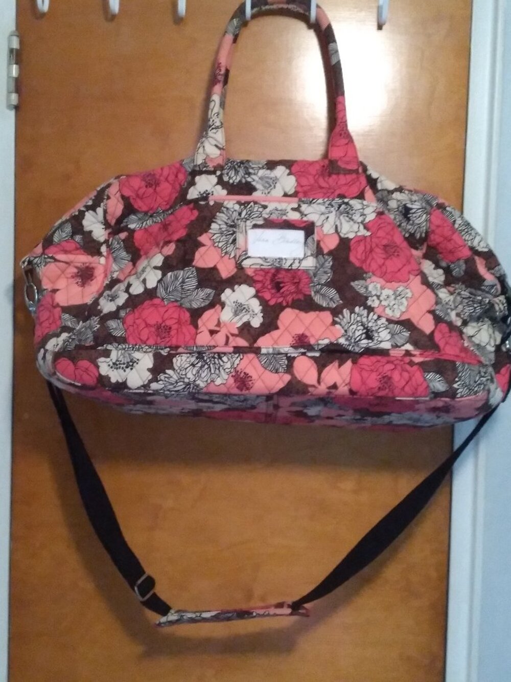 Vera Bradley Grand Traveler - Mocha Rouge